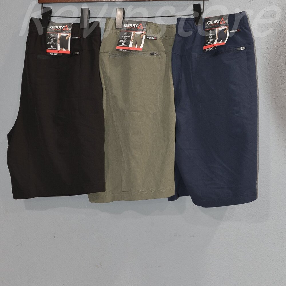 3 pairs Gerry Men's Trail Shorts. Price is for 3 .